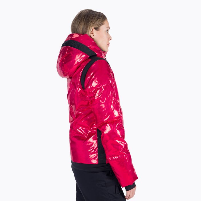 Women's ski jacket Rossignol Cosmic Down red 3