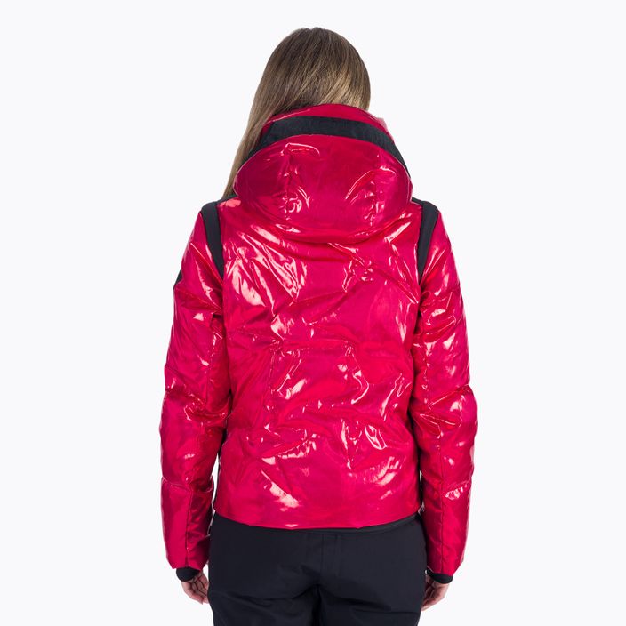 Women's ski jacket Rossignol Cosmic Down red 4
