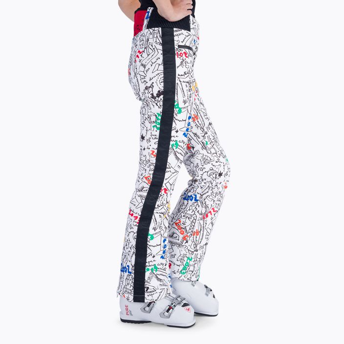 Women's ski trousers Rossignol Eco-Logic Ski white 3