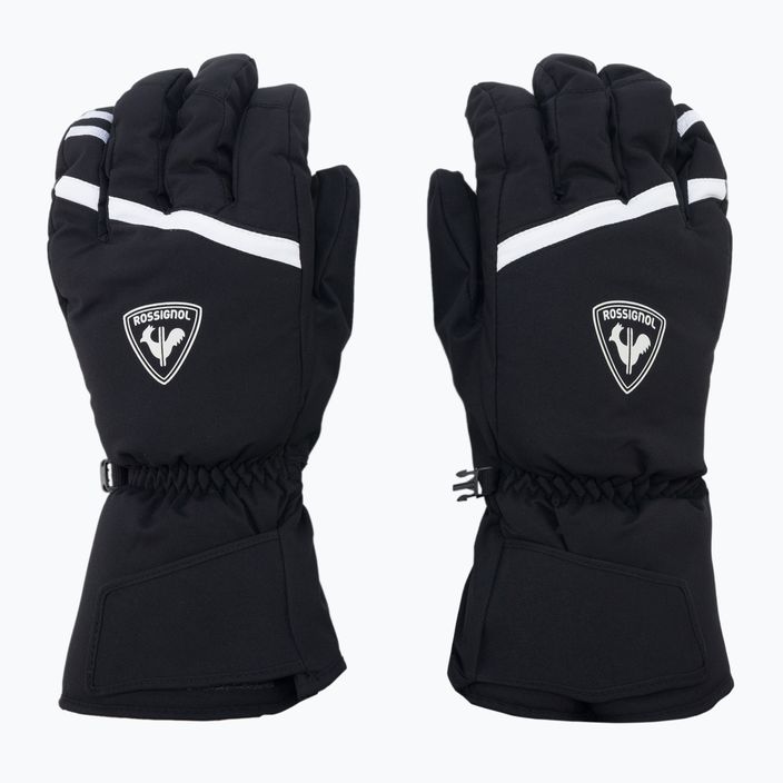 Men's ski gloves Rossignol Perf black/white 3