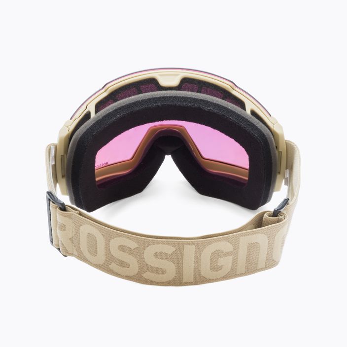 Ski goggles Rossignol Magne'lens sand/gold mirror/silver mirror 4