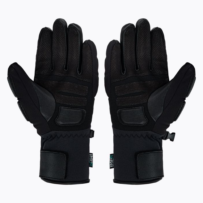 Men's ski gloves Rossignol Wc Expert Lth Impr G black 3