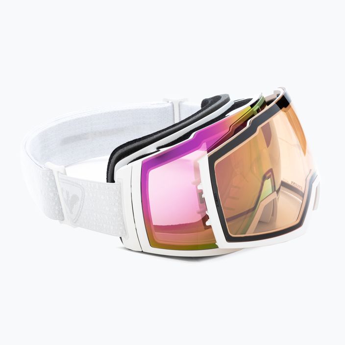 Ski goggles Rossignol Magne'lens white/pink miror/silver miror