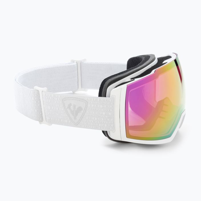 Ski goggles Rossignol Magne'lens white/pink miror/silver miror 2