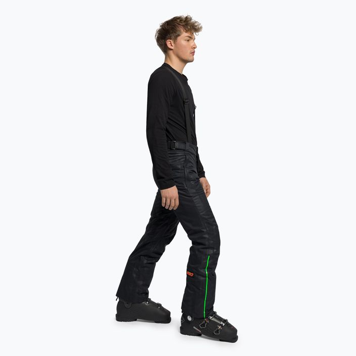 Men's ski trousers Rossignol Hero Ski black/green 2