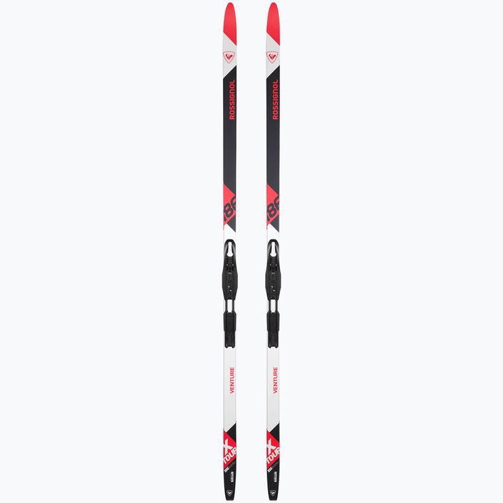 Men's cross-country skis Rossignol X-Tour Venture WL 52 + Tour SI red/white 10