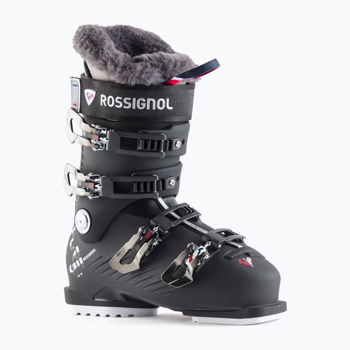 Women's ski boots Rossignol Pure Pro 80 metal ice black 8