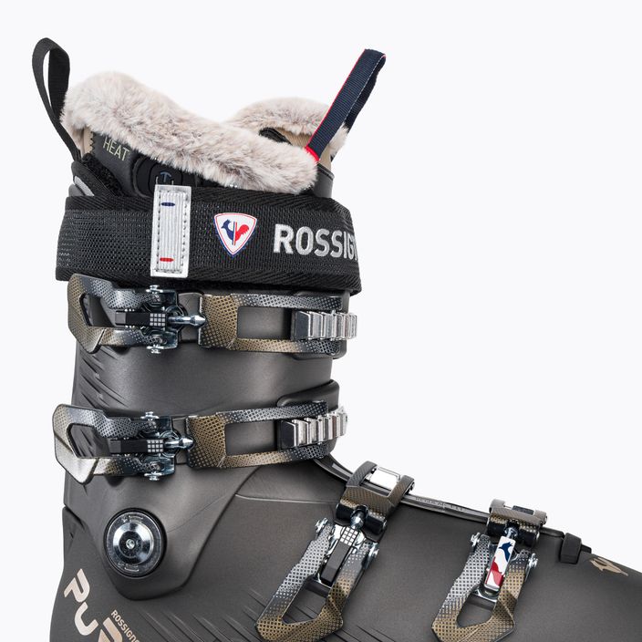 Women's ski boots Rossignol Pure Heat GW metal gold/grey 6
