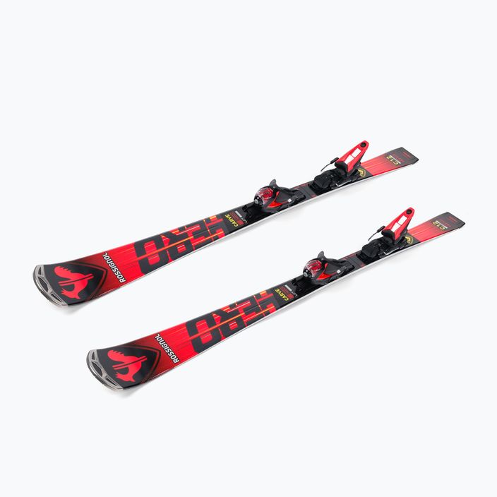 Downhill skis Rossignol Hero Carve K + NX12 red 4