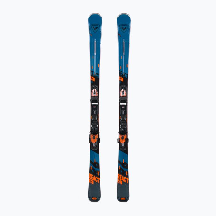 Downhill skis Rossignol React 6 CA + XP11 blue