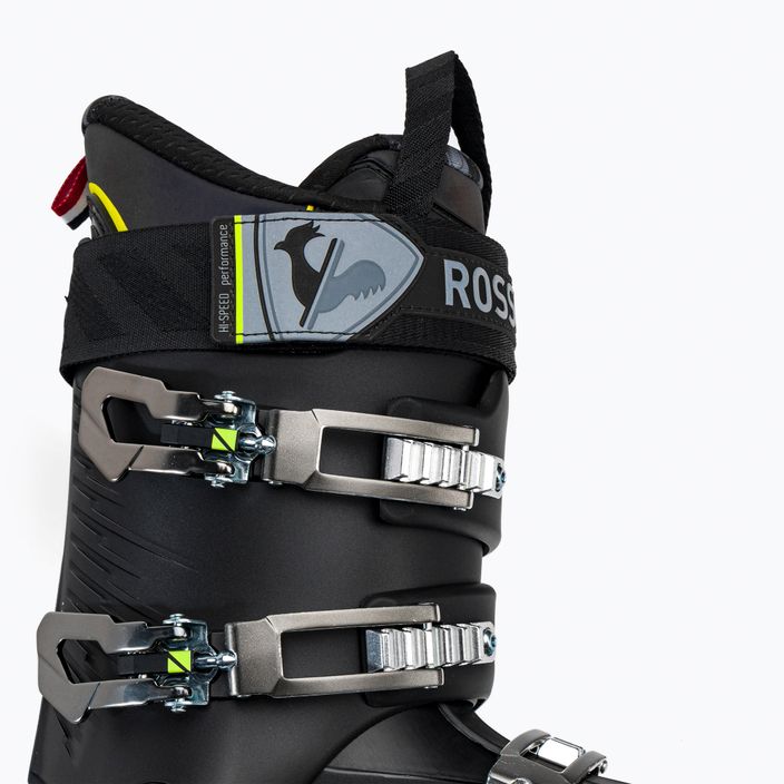 Ski boots Rossignol Hi-Speed Pro 100 black/yellow 6