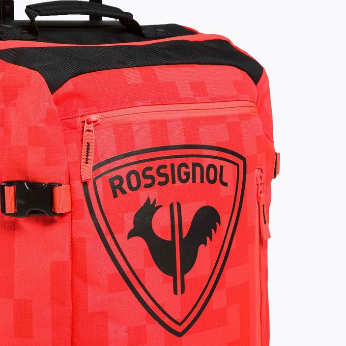 Rossignol Hero Cabin Bag 50 l red/black travel bag 6