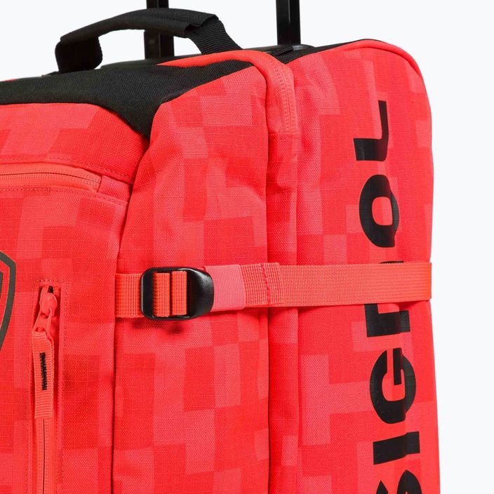 Rossignol Hero Cabin Bag 50 l red/black travel bag 7