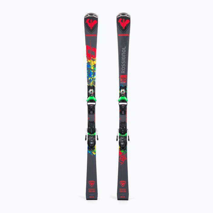 Downhill skis Rossignol Hero Elite ST TI LTD K + SPX14 black/red