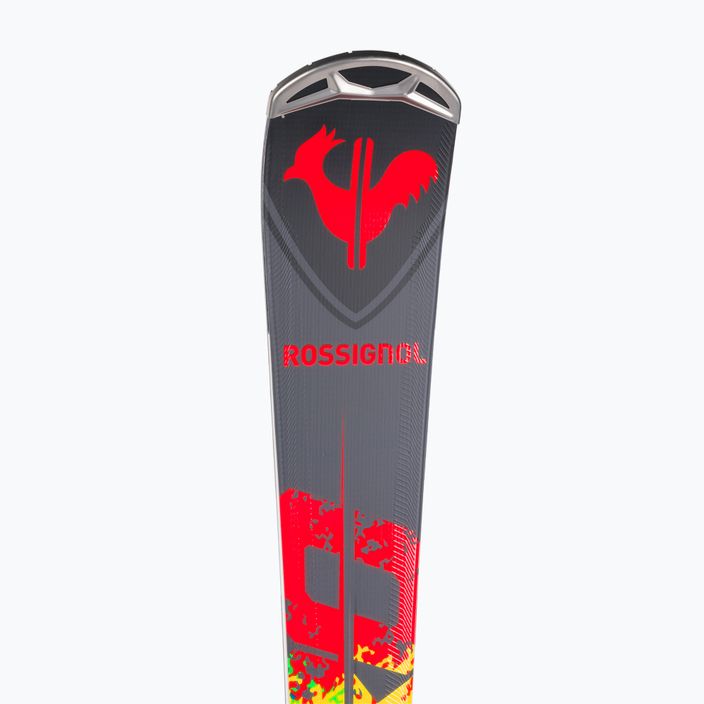 Downhill skis Rossignol Hero Elite ST TI LTD K + SPX14 black/red 7