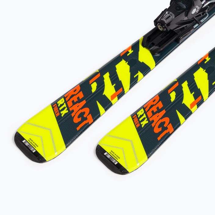 Downhill skis Rossignol React RTX + Xpress 10 GW yellow/black 9