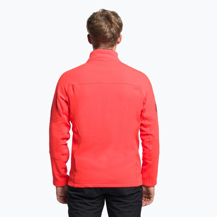 Men's ski sweatshirt Rossignol Hero Clim red/black 3