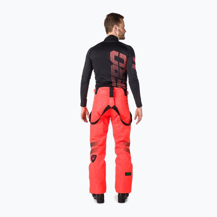 Men's ski trousers Rossignol Hero Course red 2