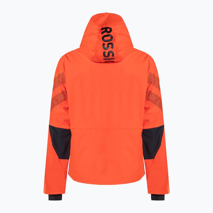 Men's ski jacket Rossignol All Speed orange 4