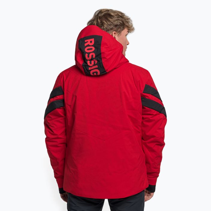 Men's ski jacket Rossignol Controle red 4