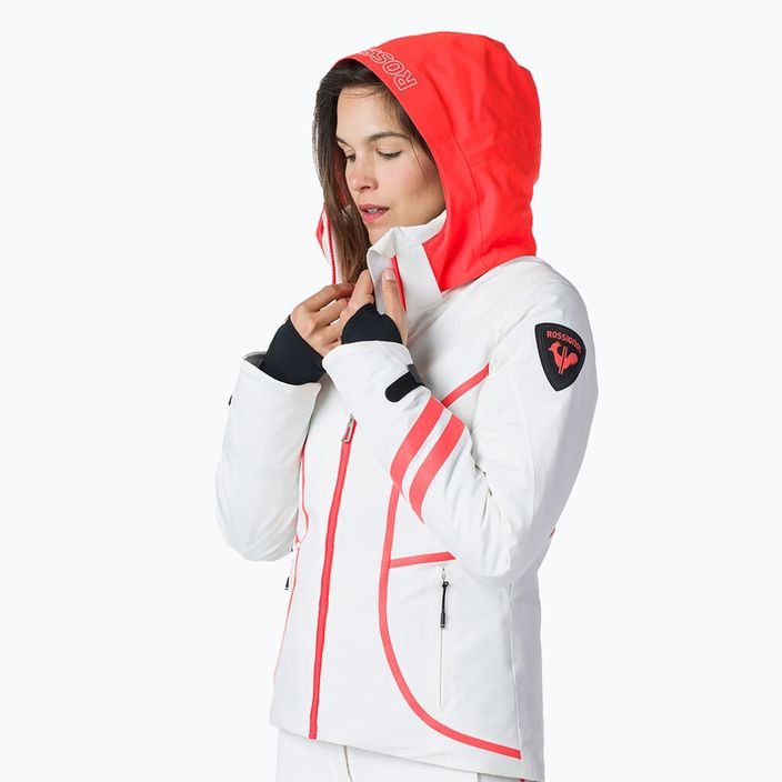 Women's ski jacket Rossignol Hero 4WS red 4