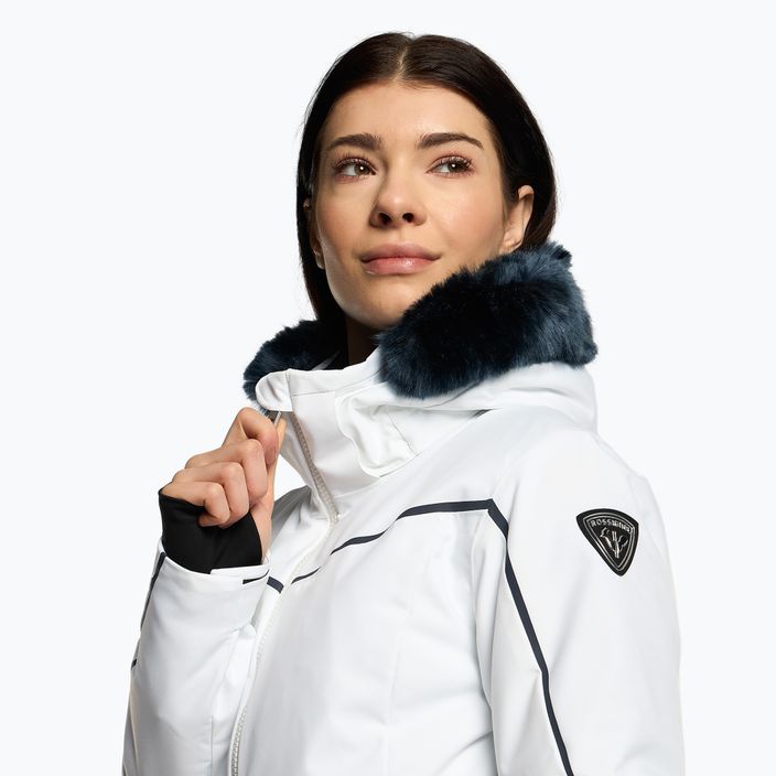 Women's ski jacket Rossignol Ski white 5