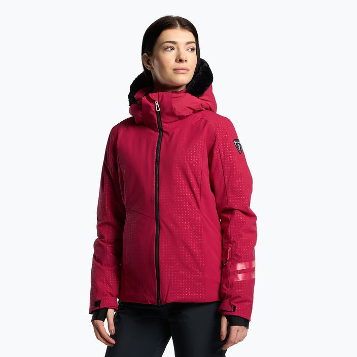 Women's ski jacket Rossignol Controle red