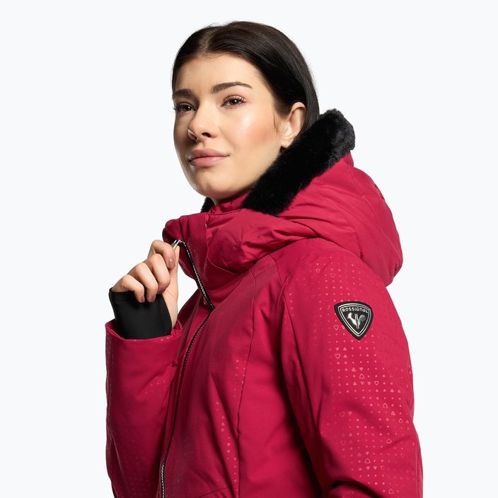 Women's ski jacket Rossignol Controle red 5