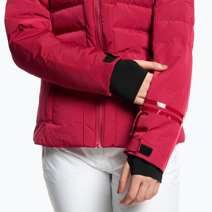 Women's ski jacket Rossignol Rapide Pearly red 6
