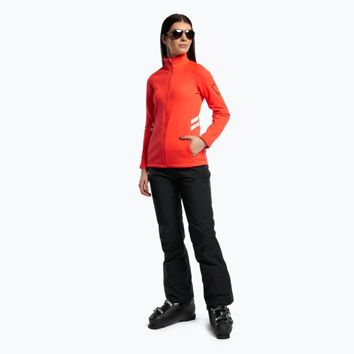 Women's ski sweatshirt Rossignol Hero Classique Clim red 2