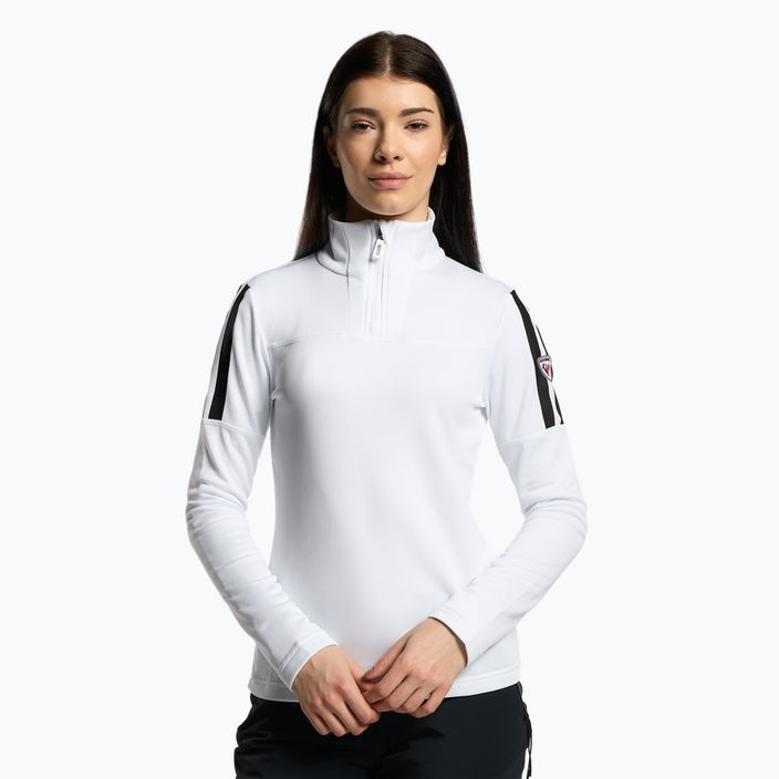 Women's ski sweatshirt Rossignol Experience 1/2 Zip white