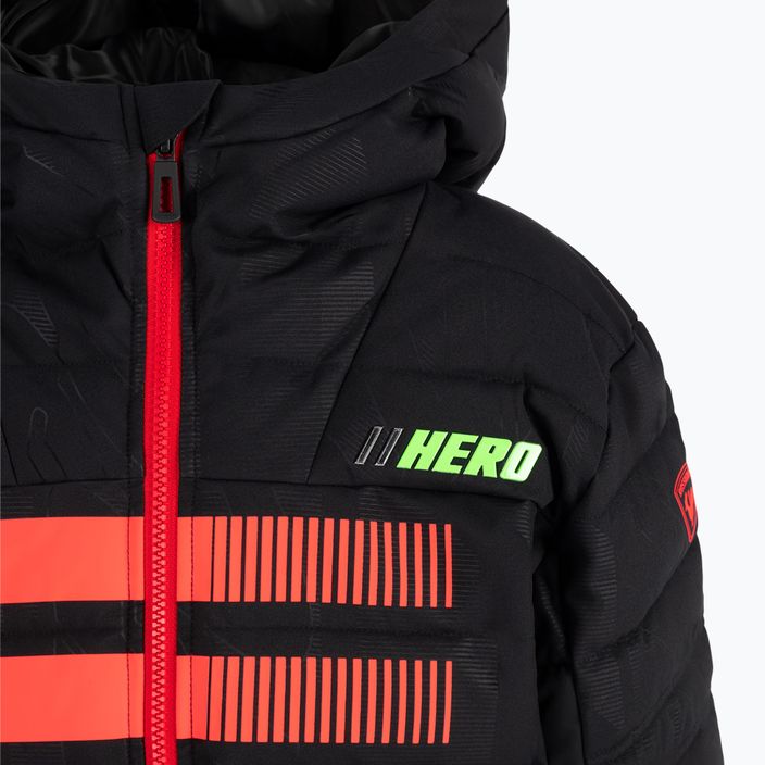 Children's ski jacket Rossignol Hero Rapide black 4