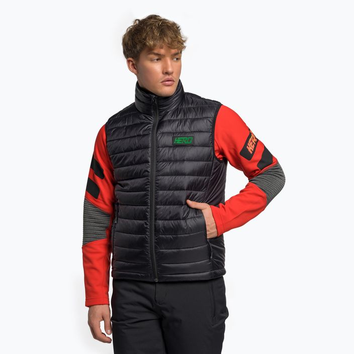 Men's sleeveless ski jacket Rossignol Hero Logo Vest black