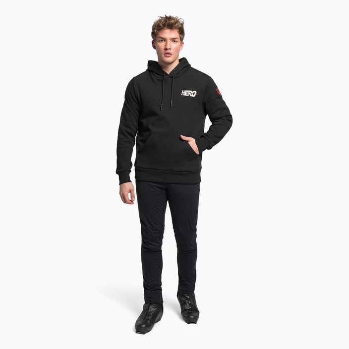 Men's ski sweatshirt Rossignol Hero Logo Sweat black 2