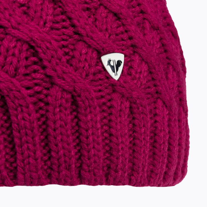 Women's winter hat Rossignol L3 Lony red 3