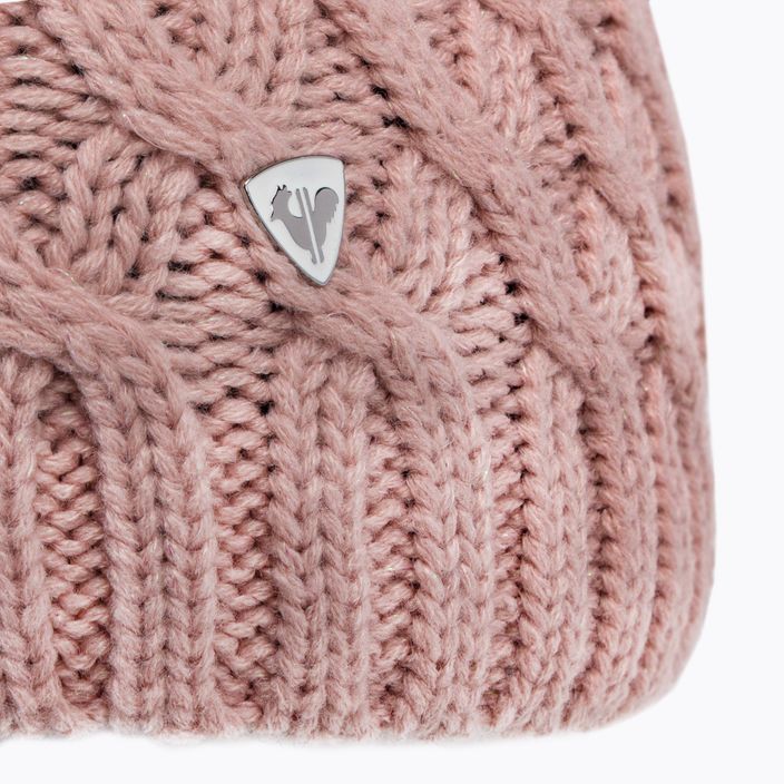 Women's winter hat Rossignol L3 Lony pink 3