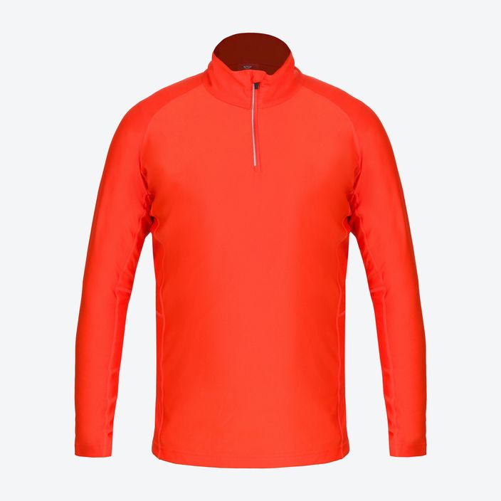 Men's thermal sweatshirt Rossignol Classique 1/2 Zip orange 3