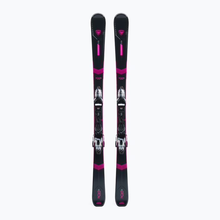 Women's downhill skis Rossignol Nova 2S + Xpress W 10 GW black/pink