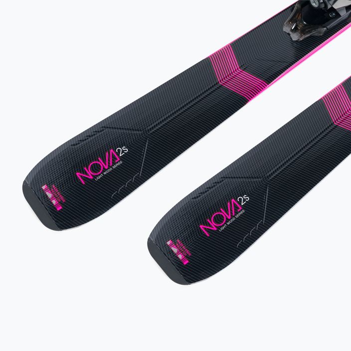 Women's downhill skis Rossignol Nova 2S + Xpress W 10 GW black/pink 10