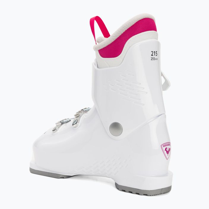 Rossignol Comp J3 children's ski boots white 2