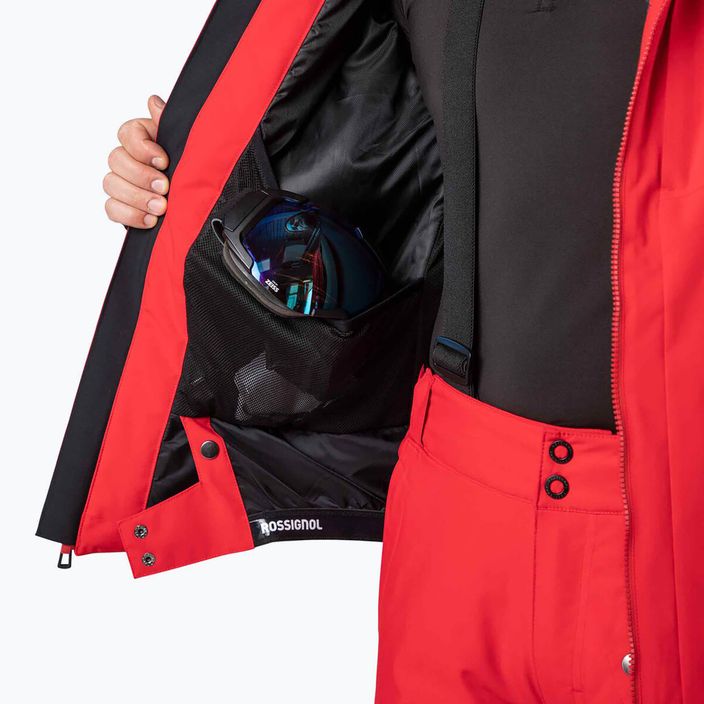 Men's ski jacket Rossignol Fonction sports red 12