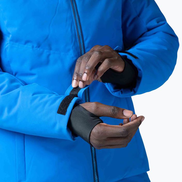 Rossignol men's ski jacket Siz lazuli blue 10