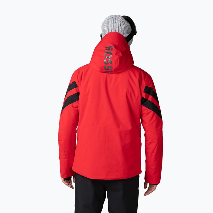 Men's Rossignol Controle sports ski jacket red 2