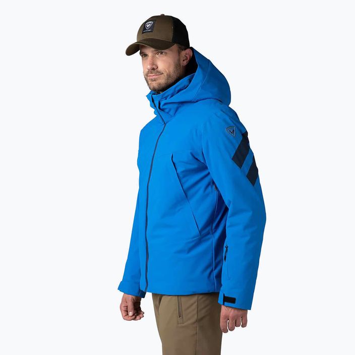 Men's Rossignol Controle lazuli blue ski jacket 4