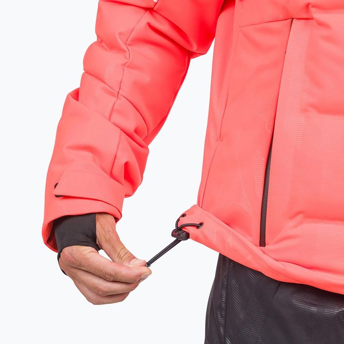 Men's Rossignol Hero Depart neon red ski jacket 9