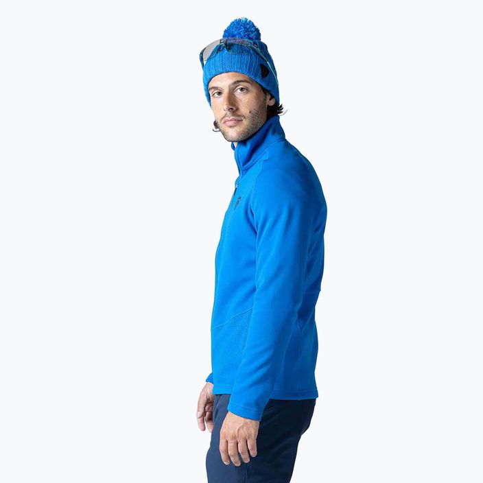 Men's Rossignol Classique Clim ski sweatshirt lazuli blue 3