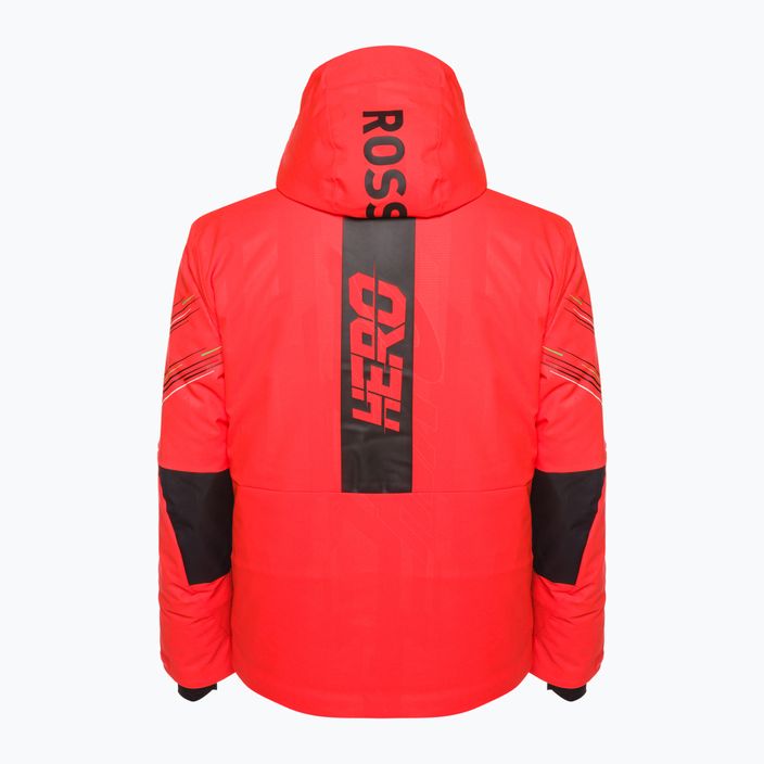Men's Rossignol Hero All Speed ski jacket neon red 17