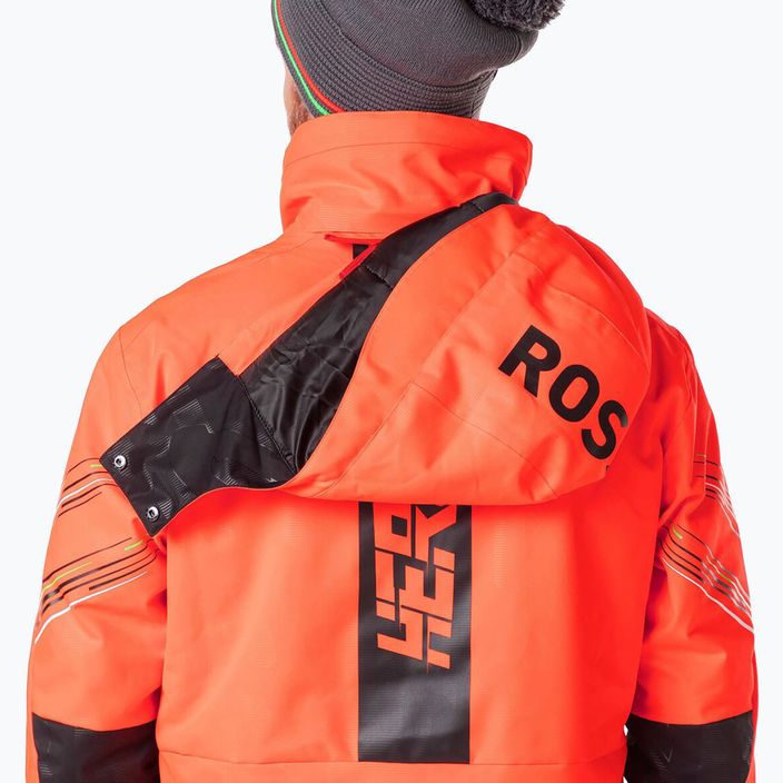 Men's Rossignol Hero All Speed ski jacket neon red 7