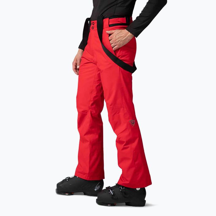 Rossignol men's ski trousers Ski sports red 3