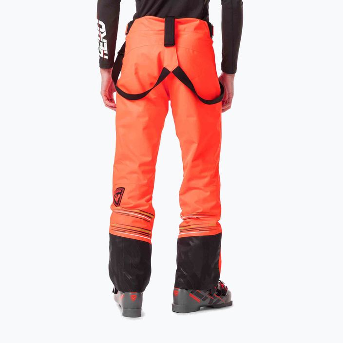 Men's Rossignol Hero Ski Pants neon red 3